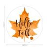 100 Pcs Halloween Stickers for Hello Fall Modern Farmhouse Autumn Stickers Halloween decorations Stickers for Envelope Seals Candy Halloween Party Decorations view 2