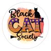100 Pcs Halloween Stickers for BLACK CAT SOCIETY Halloween Stickers Halloween decorations Stickers for Envelope Seals Candy Halloween Party Decorations view 1