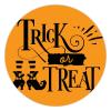 100 Pcs Halloween Stickers for Trick Or Treat Black Stickers Halloween decorations Stickers for Envelope Seals Candy Halloween Party Decorations view 1