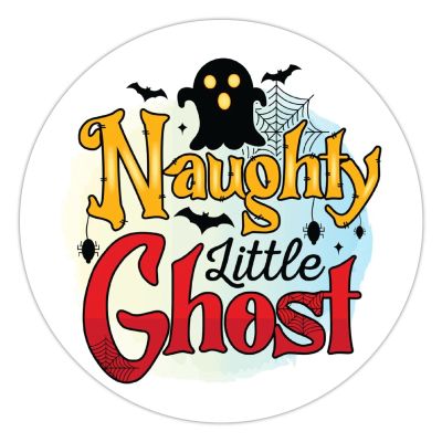 100 Pcs Halloween Stickers for Naughty Little Ghost Halloween Stickers Halloween decorations Stickers for Envelope Seals Candy Halloween Party Decorations