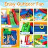 Baralir 7-in-1 Bounce House for Kids 310, Bouncy Castle with Long Slide, Kiddie Pool (Ball Pit), Soccer Goal, Climbing Wall, Basketball Hoop and Ring Toss Game - for Indoor or Backyard Fun view 2