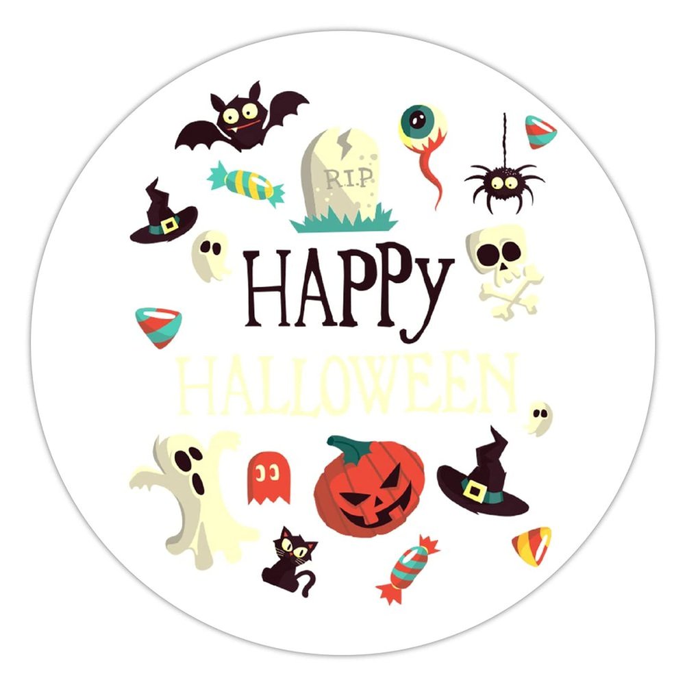 100 Pcs Halloween Stickers for Happy Halloween Stickers Halloween decorations Stickers for Envelope Seals Candy Halloween Party Decorations