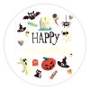 100 Pcs Halloween Stickers for Happy Halloween Stickers Halloween decorations Stickers for Envelope Seals Candy Halloween Party Decorations view 1