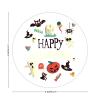 100 Pcs Halloween Stickers for Happy Halloween Stickers Halloween decorations Stickers for Envelope Seals Candy Halloween Party Decorations view 2