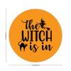 100 Pcs Halloween Stickers for The Witch Is In Stickers Halloween decorations Stickers for Envelope Seals Candy Halloween Party Decorations view 2