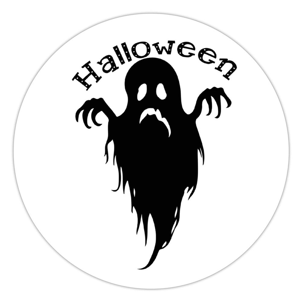 100 Pcs Halloween Stickers for Halloween Scary Ghost Stickers Halloween decorations Stickers for Envelope Seals Candy Halloween Party Decorations