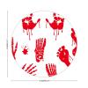 100 Pcs Halloween Stickers for Blood Hand Stickers Halloween decorations Stickers for Envelope Seals Candy Halloween Party Decorations view 2