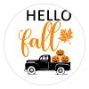 100 Pcs Halloween Stickers for Hello Fall Halloween Pumpkin Truck Stickers Halloween decorations Stickers for Envelope Seals Candy Halloween Party Decorations view 1