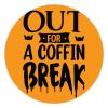 100 Pcs Halloween Stickers for Out for A Coffin Break Stickers Halloween decorations Stickers for Envelope Seals Candy Halloween Party Decorations view 1