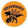 100 Pcs Halloween Stickers for Spookysaurus dinosaur Stickers Halloween decorations Stickers for Envelope Seals Candy Halloween Party Decorations view 1