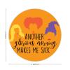 100 Pcs Halloween Stickers for Hocus Pocus Another Glorious Morning Makes Me Sick Stickers Halloween decorations Stickers for Envelope Seals Candy Halloween Party Decorations view 2