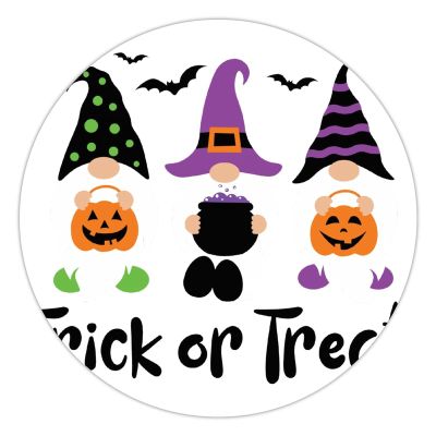 100 Pcs Halloween Stickers for Trick Or Treat Gnomes Stickers Halloween decorations Stickers for Envelope Seals Candy Halloween Party Decorations