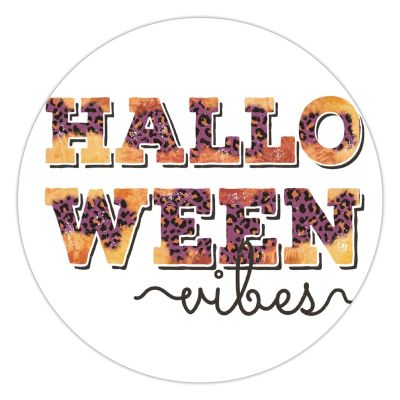 100 Pcs Halloween Stickers for Halloween Pillow Leopard Hallo Ween Stickers Halloween decorations Stickers for Envelope Seals Candy Halloween Party Decorations