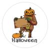 100 Pcs Halloween Stickers for Halloween Funny Pumpkin Man Stickers Halloween decorations Stickers for Envelope Seals Candy Halloween Party Decorations view 1
