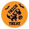 100 Pcs Halloween Stickers for Trick Rawr Treat Stickers Halloween decorations Stickers for Envelope Seals Candy Halloween Party Decorations view 1