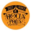 100 Pcs Halloween Stickers for A Bunch of Hocus Pocus Black Stickers Halloween decorations Stickers for Envelope Seals Candy Halloween Party Decorations view 1