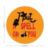 100 Pcs Halloween Stickers for I Put A Spell on You Stickers Halloween decorations Stickers for Envelope Seals Candy Halloween Party Decorations view 2