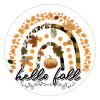 100 Pcs Halloween Stickers for Leopard Hello Fall Stickers Halloween decorations Stickers for Envelope Seals Candy Halloween Party Decorations view 1