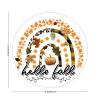 100 Pcs Halloween Stickers for Leopard Hello Fall Stickers Halloween decorations Stickers for Envelope Seals Candy Halloween Party Decorations view 2