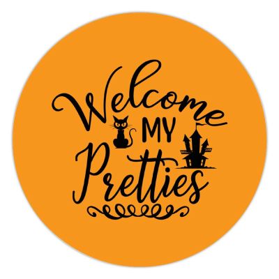 100 Pcs Halloween Stickers for Welcome My Stickers Halloween decorations Stickers for Envelope Seals Candy Halloween Party Decorations