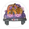 100 Pcs Halloween Stickers for Halloween Truck Pumpkins Stickers Halloween decorations Stickers for Envelope Seals Candy Halloween Party Decorations view 1