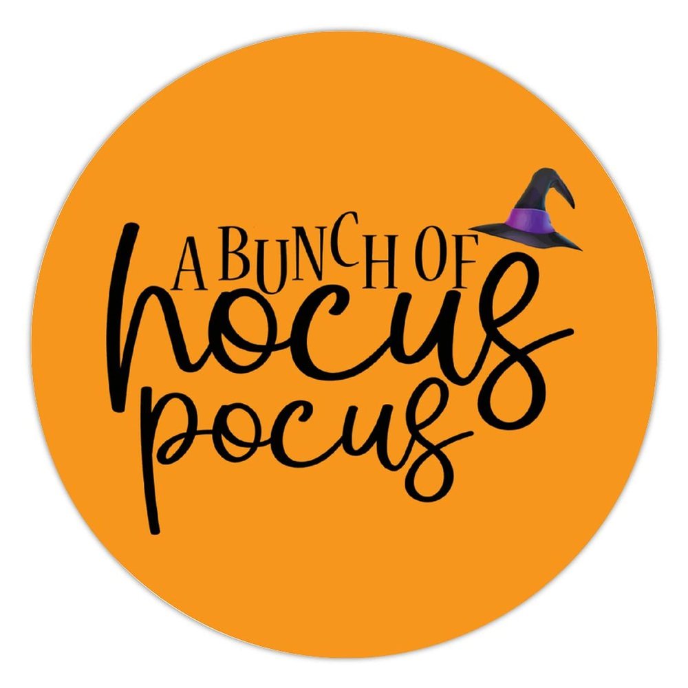 100 Pcs Halloween Stickers for Halloween quote a bunch Stickers Halloween decorations Stickers for Envelope Seals Candy Halloween Party Decorations