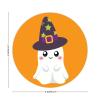 100 Pcs Halloween Stickers for Halloween Creatures Stickers Halloween decorations Stickers for Envelope Seals Candy Halloween Party Decorations view 2
