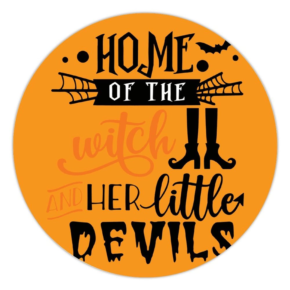 100 Pcs Halloween Stickers for Home of The Witch And Her Little Devils Halloween Stickers Halloween decorations Stickers for Envelope Seals Candy Halloween Party Decorations