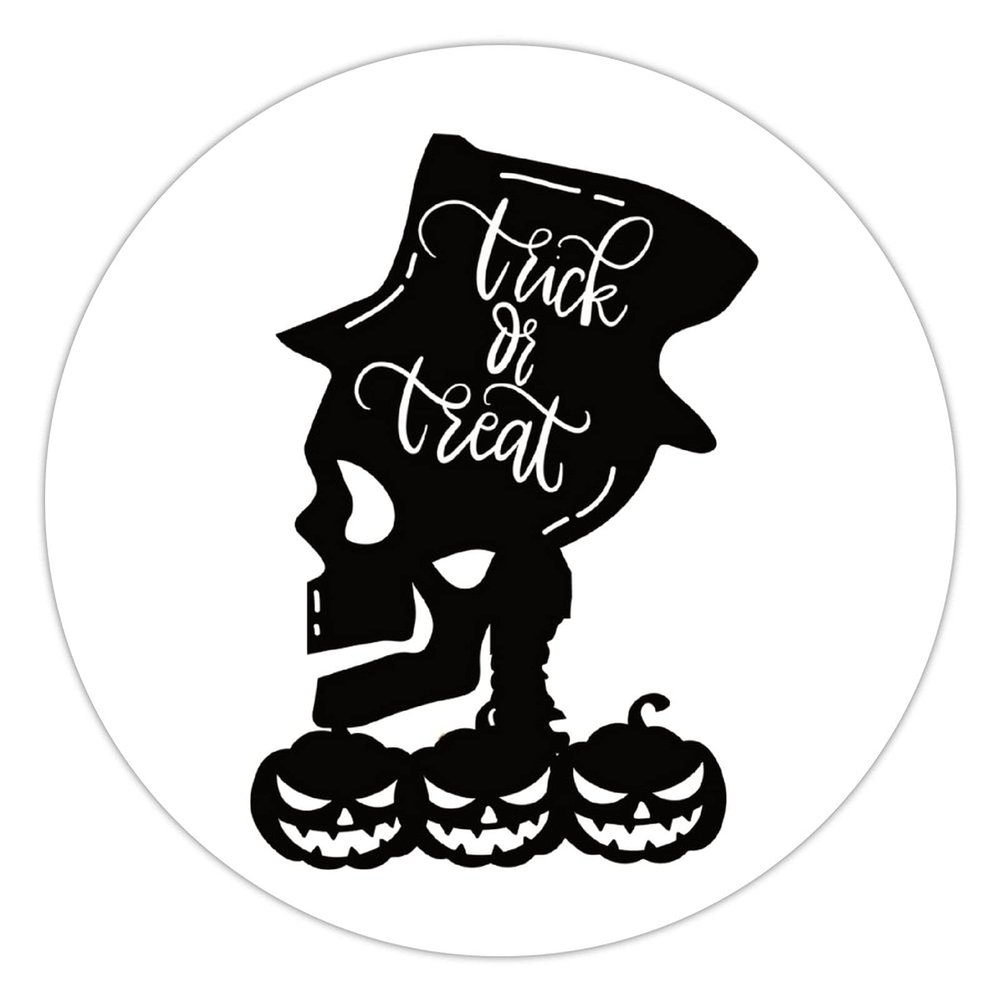 100 Pcs Halloween Stickers for Trick Or Treat Skull Stickers Halloween decorations Stickers for Envelope Seals Candy Halloween Party Decorations