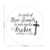 100 Pcs Halloween Stickers for A Cord of Three Is Not Easily Broken Stickers Halloween decorations Stickers for Envelope Seals Candy Halloween Party Decorations view 2