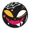 100 Pcs Halloween Stickers for HALLOWEEN CIRCLE CARTOON Stickers Halloween decorations Stickers for Envelope Seals Candy Halloween Party Decorations view 1