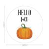 100 Pcs Halloween Stickers for Buffalo Check Pumpkin Truck Stickers Halloween decorations Stickers for Envelope Seals Candy Halloween Party Decorations view 2