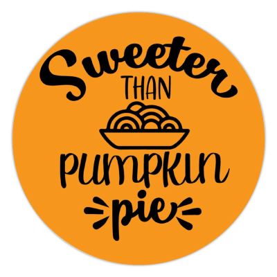 100 Pcs Halloween Stickers for Sweeter Than Pumpkin Pie Stickers Halloween decorations Stickers for Envelope Seals Candy Halloween Party Decorations