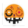 100 Pcs Halloween Stickers for HALLOWEEN CIRCLE CARTOON Stickers Halloween decorations Stickers for Envelope Seals Candy Halloween Party Decorations view 2