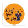 100 Pcs Halloween Stickers for I Put A Spell on You Stickers Halloween decorations Stickers for Envelope Seals Candy Halloween Party Decorations view 2