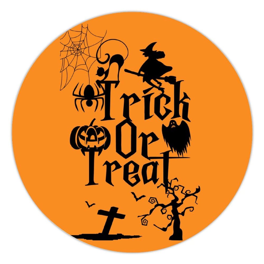 100 Pcs Halloween Stickers for Trick Or Treat Stickers Halloween decorations Stickers for Envelope Seals Candy Halloween Party Decorations