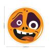 100 Pcs Halloween Stickers for HALLOWEEN CIRCLE CARTOON Stickers Halloween decorations Stickers for Envelope Seals Candy Halloween Party Decorations view 2