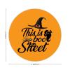 100 Pcs Halloween Stickers for This Is Boo Shit Funny Halloween Stickers Halloween decorations Stickers for Envelope Seals Candy Halloween Party Decorations view 2