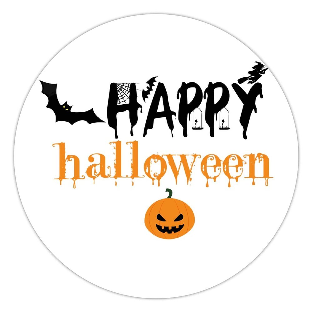 100 Pcs Halloween Stickers for Happy Halloween Stickers Halloween decorations Stickers for Envelope Seals Candy Halloween Party Decorations