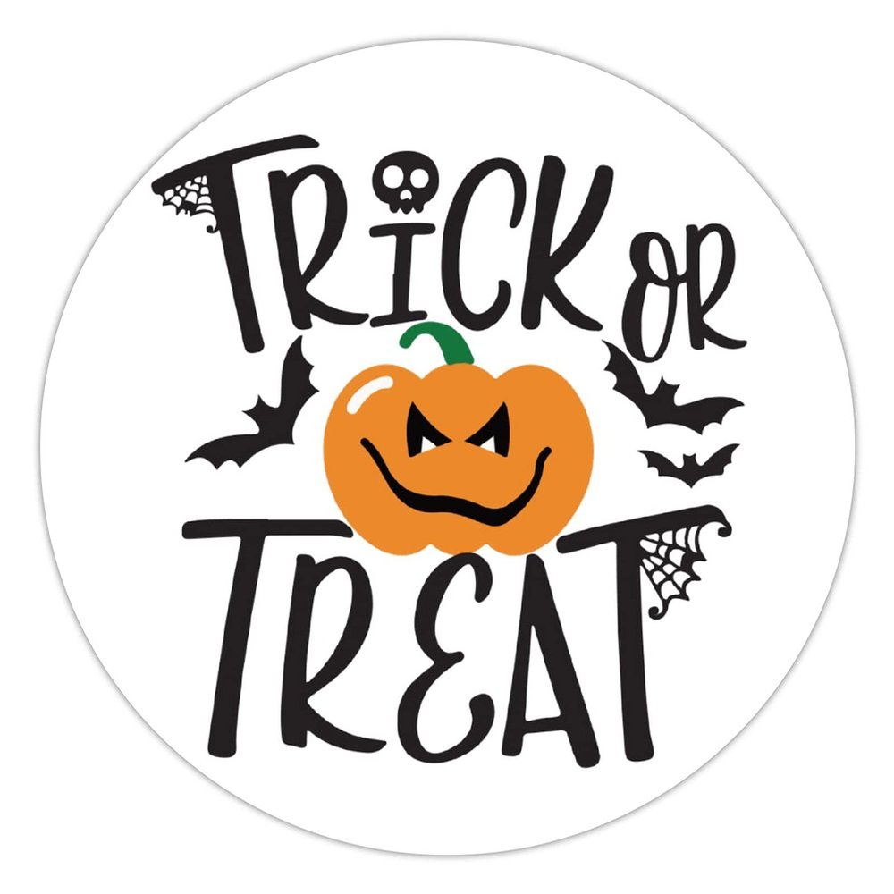 100 Pcs Halloween Stickers for Trick Or Treat Stickers Halloween decorations Stickers for Envelope Seals Candy Halloween Party Decorations