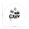 100 Pcs Halloween Stickers for The Boo Crew Halloween Ghost Stickers Halloween decorations Stickers for Envelope Seals Candy Halloween Party Decorations view 2