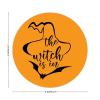 100 Pcs Halloween Stickers for Witch is in funny saying for halloween Stickers Halloween decorations Stickers for Envelope Seals Candy Halloween Party Decorations view 2
