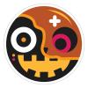 100 Pcs Halloween Stickers for HALLOWEEN CIRCLE CARTOON Stickers Halloween decorations Stickers for Envelope Seals Candy Halloween Party Decorations view 1