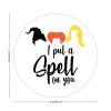 100 Pcs Halloween Stickers for Hocus Pocus I Put Spell on You Stickers Halloween decorations Stickers for Envelope Seals Candy Halloween Party Decorations view 2