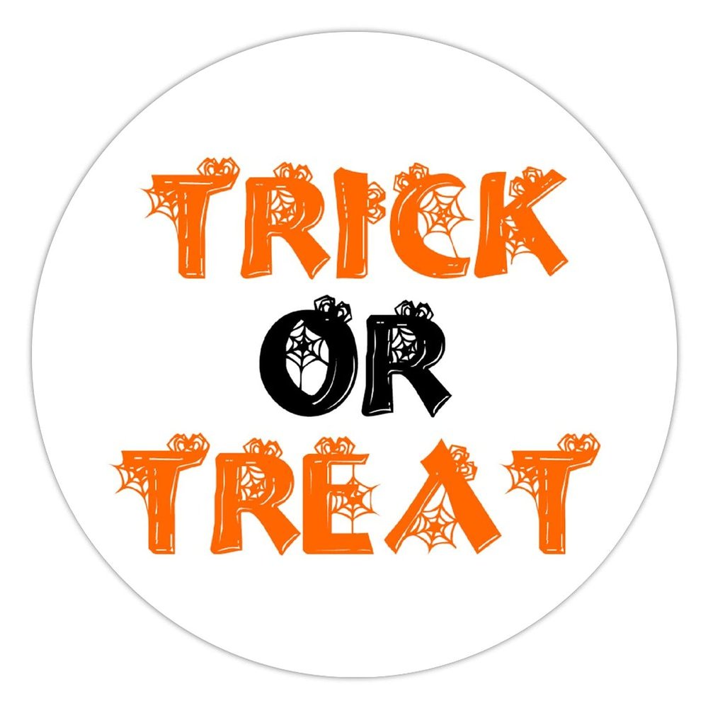 100 Pcs Halloween Stickers for Trick Or Treat Stickers Halloween decorations Stickers for Envelope Seals Candy Halloween Party Decorations