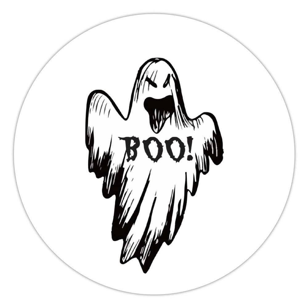100 Pcs Halloween Stickers for Halloween Boo Ghost Fright Stickers Halloween decorations Stickers for Envelope Seals Candy Halloween Party Decorations