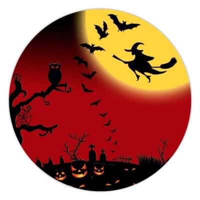 100 Pcs Halloween Stickers for Halloween Background Destroyed Stickers Halloween decorations Stickers for Envelope Seals Candy Halloween Party Decorations