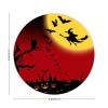 100 Pcs Halloween Stickers for Halloween Background Destroyed Stickers Halloween decorations Stickers for Envelope Seals Candy Halloween Party Decorations view 2