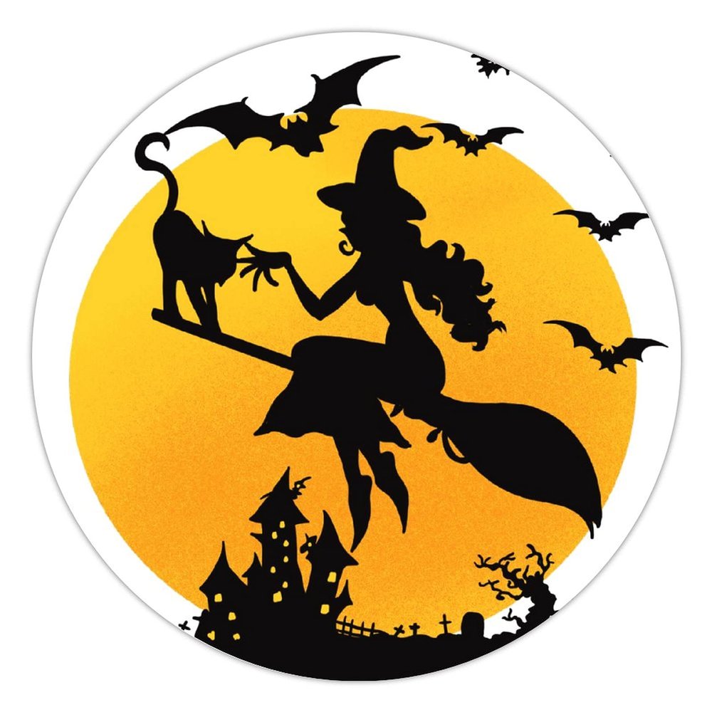 100 Pcs Halloween Stickers for Witch Stickers Halloween decorations Stickers for Envelope Seals Candy Halloween Party Decorations
