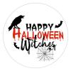 100 Pcs Halloween Stickers for Happy Halloween Witches Typography Halloween Stickers Halloween decorations Stickers for Envelope Seals Candy Halloween Party Decorations view 1